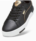 Resim Puma Jada Renew Pop-Up Metallics Kadın Sneaker Ayakkabı Siyah-Altın 36-40 
