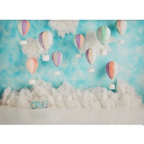 Resim Lemestar 2.1x1.5m / 7x5ft Bebek Çocuk Portre Fotoğrafçılığı Stüdyo Perde Parti Dekoru,çok Renkli Çok Renkli 