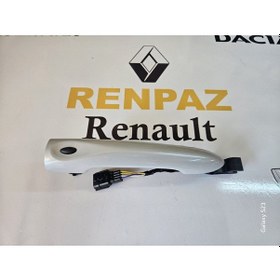 Resim Clio 4 Sol Ön Dış Açma Kapı Kolu Düğmeli 806b09141r - 285989032r 