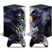 Resim Cloud011 Xbox Series X Konsol Ve Kumanda Çizilme Koruyucu Yapışkan Sticker 