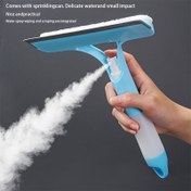Resim Geliştirilmiş Model - Daha Güçlü Temizlik Yeteneği ile Verimli 3’ü 1 Arada Cam Temizleme Aleti: Banyo, Mutfak ve Daha Fazlası İçin Çok Amaçlı PP Plastik Sprey! Her Oda için İdeal Ayna ve Pencere Kazıyıcı 
