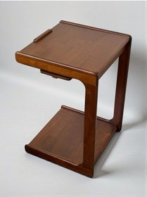 Resim C Sehpa Tekerlekli, Açılır 4 Kademeli Mekanizmali, Telefon Tablet Stand Özellikli Yan Sehpa Çok Renkli 