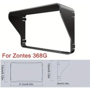 Resim Hightower Zontes 368g Motorcycle Dashboard Sunshade Abs Anti Glare Screen Protector Aksesuar 