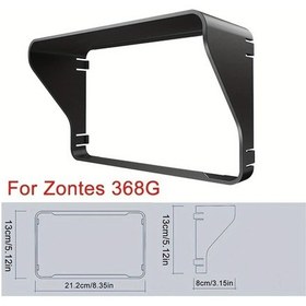 Resim Hightower Zontes 368g Motorcycle Dashboard Sunshade Abs Anti Glare Screen Protector Aksesuar 