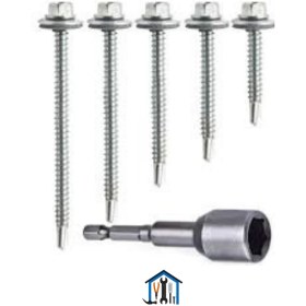 Resim Seka Hand Tools Trapez Çatı Vidası 5.5*60 300 Adet 