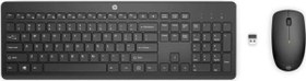 Resim HP 230 Uyumlu Kablosuz Siyah Klavye-Mouse Türkçe Q-Klavye 18H24AA 