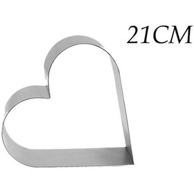 Resim Kalp Pasta Kalıbı Puntasız 7cm 21 