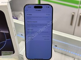 Resim Apple iPhone 16 Pro İkinci El TR | 512 GB | Siyah 