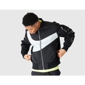 Resim Nike Sportswear Swoosh Therma-fit Synthetic-fill Reversible Bomber Full-zip Erkek Mont (bol Kalıp( 