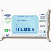 Resim Mustela Kompost Islak Mendil Parfümsüz 60 Adet 