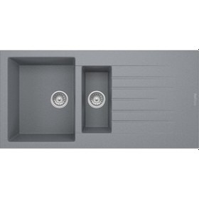 Resim Real Stone Granit Eviye Real Stone P005 Gri 