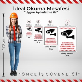 Resim isgtabelam 35x50cm/kompozit/Bu Apartman 7/24 Sesli Ve Görüntülü Olarak Kayıt Altına Alınmaktadır/v2-2 