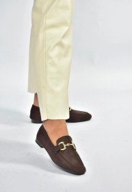 Resim V780161202 Kahverengi Süet Günlük Kadın Ayakkabı Kahverengi-süet 