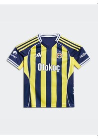 Resim Fenerbahçe 2025/26 Yeni Sezon Çubuklu Jr Forma Lacıvert-sarı 