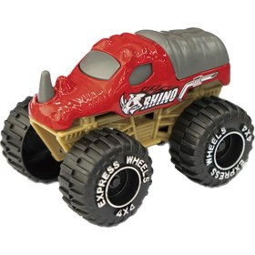 Resim Express Wheels Animal Monster Truck Arabalar Rhino 