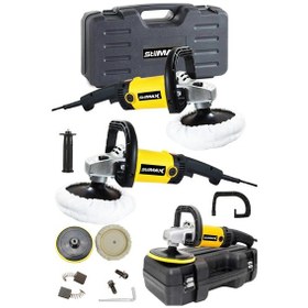 Resim Stilmax Metal Dişli Stl1400PL 180 MM Devir Ayarlı Zımpara Pasta Cila Polisaj Makinesi 