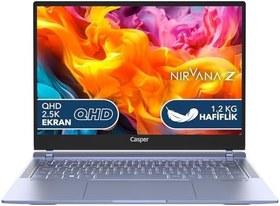 Resim CASPER Nirvana Z100.1335-BX00X-M-Q Intel Core i5-1335U 16 GB RAM 2TB NVME SSD Freedos 