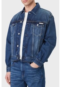 Resim Calvin Klein Erkek Kot Ceket Lv04rf705g Ptt Lacivert Lacivert 