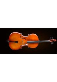 Resim Valencia Ce400g44 Çello 4/4 German Style Kutu Ve Yay Dahil - Antik Cila - Zengin Ses 