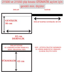 Resim GRİMALDİ PELİKAN 21500 20+1 lt çöp kovası 