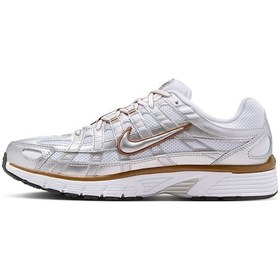 Resim Nike P-6000 Womens Sneaker White Kadın Günlük Spor Ayakkabı Gri 