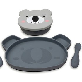 Resim Tum Tum Silikon Beslenme Seti 7 Parça - Kev Koala 