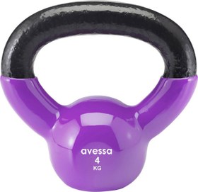 Resim Avessa 4kg Kettlebell Çaydanlık Dambıl 