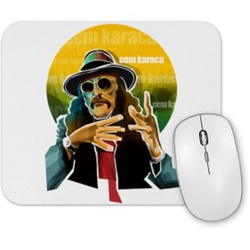 Resim Baskı Dükkanı Cem Karaca Mouse Pad 