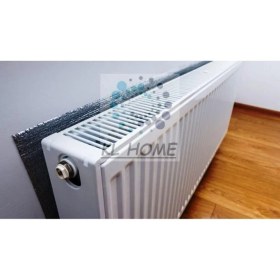 Resim Kl Home 6 ADET-10MM Kalınlık Tasarruf Için Kalorifer Petek levha Arkası Isı Yalıtım Levha Doğalgaz Fatura Düşürün 