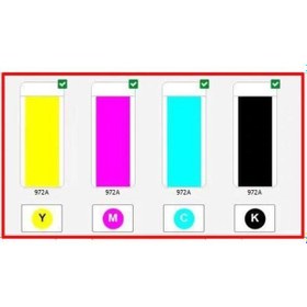 Resim İnkmonster Hp Office Jet 8710-8720-7720-7740 Sınırsız Chip Yazılımı 