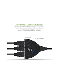 Resim Hdmi Çoklayıcı Çoğaltıcı Switch 3 Giriş 1 Çıkış Çoklama Hdmi 