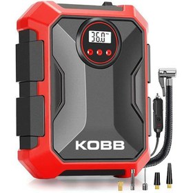 Resim KOBB KB200 12 Volt Dijital Basınç Göstergeli Hava Pompası 