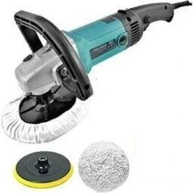 Resim İbeltech 180MM 1200W Profesyonal Devir Ayarlı Pasta Cila Parlatma Polisaj Makinesi Jl- 