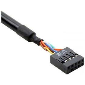 Resim Usb 2.0 usb 3.0 çevirici 9 pin 19 pin çevirici 9 pin dişi 19 pin erkek çevirici 