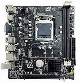 Resim İzoly H81 Sata DDR3 1600 MHz USB 2.0 VGA HDMI Ses Lan 1150P 4.Gen Kutusuz Anakart 