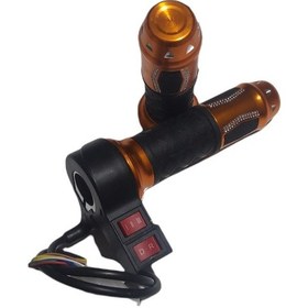 Resim Elektrikli Bisiklet Gaz Kolu 3 Ileri Vites 1 Geri 