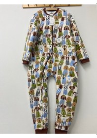 Resim Key Kıds Dog Poodle Krem Yeni Kız Erkek Unisex Çocuk Uyku Tulumu Pamuklu Bacaklı 10/12/14 Yaş Büyük Beden 2.5 Çok Renkli 