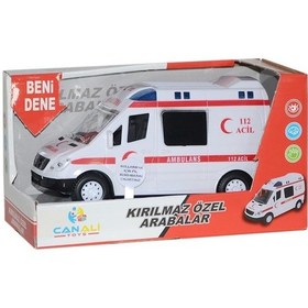 Resim Cnl-9999 Işıklı Sesli Pilli Ambulans 