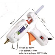 Resim FUJI Silikon Tabancası 60-100 Watt Anahtarlı 5 Mum Ile 