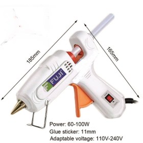 Resim FUJI Silikon Tabancası 60-100 Watt Anahtarlı 5 Mum Ile 