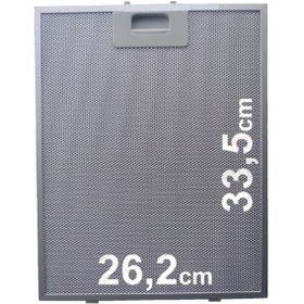 Resim Arçelik Uyumlu ADT 605 I Davlumbaz Filtresi Aspiratör Filtre 9189204750 