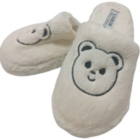 Resim Akınalbelle Ayıcıklı Peluş Ev Terliği 