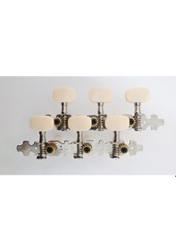 Resim Valencia Vcmh0150Cr Klasik Gitar Burgusu 3+3 Set 