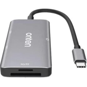 Resim UltraTekno Onten Serisi OTN-91182 Usb-C Çoklu Kart Okuyucu MacBook Tablet Pc Uyumlu Card Reader 