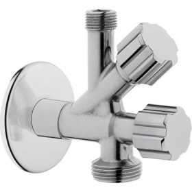Resim Artema A45245 Çift Çıkışlı Ara Musluk, Krom 