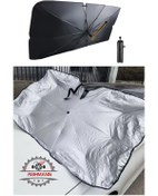 Resim REIHMANN Kia Ceed 2006-2007-2008-2009-2010-2011-2012 UYUMLU OTO GÜNEŞLİK ŞEMSİYE BÜKÜLEN SAP, 360 DERECE 