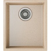 Resim Teka SQUARE 34.40 TG AVENA BEIGE Tezgahaltı Granit Eviye Bej 34 cm 115230032 