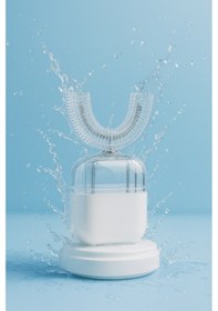 Resim Robo Şarjlı Titreşimli 360 U Diş Fırçası Şarjlı 