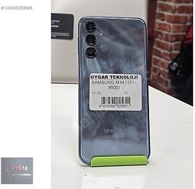 Resim Samsung M34 5G İkinci El TR | 128 GB 8 GB | Mavi 