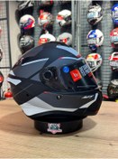 Resim MT Helmets Targo S Kay B2 Mat Kapalı Motosiklet Kaskı 